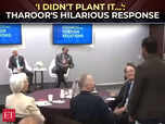 Image for Tharoor vs Tharoor: MP father faces journalist son during...