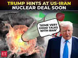 Image for Trump hints at Iran nuclear deal breakthrough
