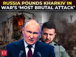 Image for Russia's 'most powerful attack’ on Kharkiv